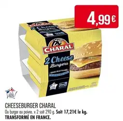 Match Cheeseburger charal offre