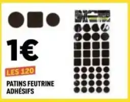 Centrakor Patins feutrine adhésifs offre
