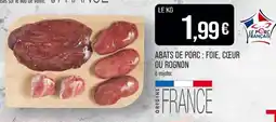 Match Abats de porc foie cœur ou rognon offre