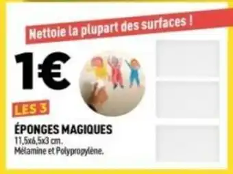 Centrakor Éponges magiques offre