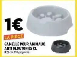 Centrakor Gamelle pour animaux anti glouton offre