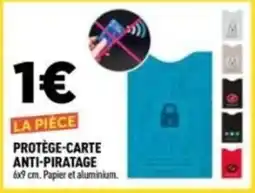 Centrakor Protège-carte anti-piratage offre