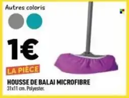 Centrakor Housse de balai microfibre 31x11 cm offre