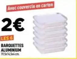 Centrakor Barquettes aluminium offre