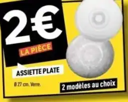 Centrakor Assiette plate offre