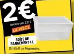 Centrakor Boîte de rangement offre