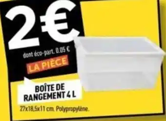 Centrakor Boîte de rangement offre