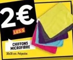 Centrakor Chiffons microfibre offre