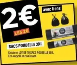 Centrakor Sacs poubelle offre