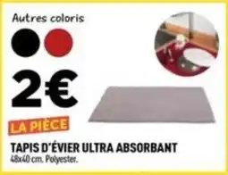 Centrakor Tapis d'évier ultra absorbant offre