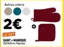 Centrakor Gant +manique. offre