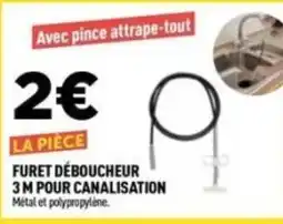 Centrakor Furet déboucheur 3m pour canalisation offre