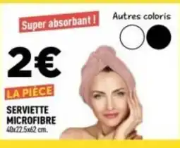 Centrakor Serviette microfibre 40x22.5x62 cm. offre