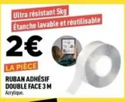 Centrakor Ruban adhésif double face 3 m. offre