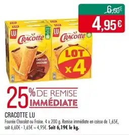 Match Cracotte lu offre