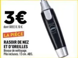 Centrakor Rasoir de nez et d'oreilles offre