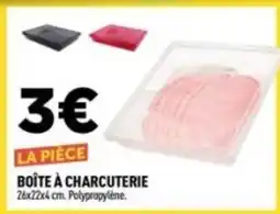 Centrakor Boîte à charcuterie offre