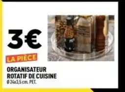 Centrakor Organisateur rotatif de cuisine offre
