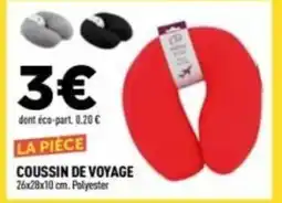 Centrakor Coussin de voyage 26x28x10 cm offre