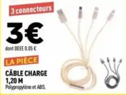 Centrakor Câble charge 1,20 m offre