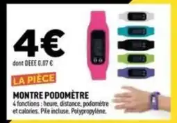 Centrakor Montre podomètre offre