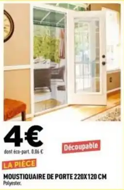Centrakor Moustiquaire de porte 220x120 cm offre