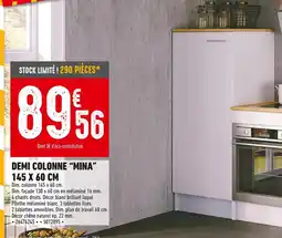 Brico Cash MINA Demi colonne 145 x 60 cm offre
