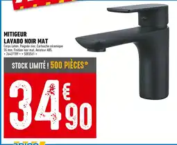 Brico Cash Mitigeur lavabo noir mat offre
