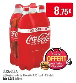 Match Coca-cola offre