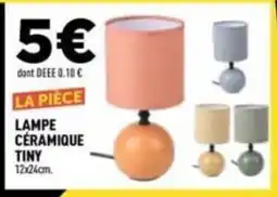 Centrakor Lampe céramique tiny 12x24cm. offre