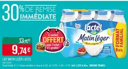 Match LACTEL Lait matin leger offre
