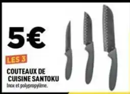 Centrakor Couteaux de cuisine santoku offre