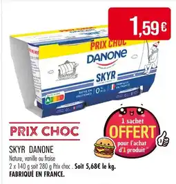 Match Danone Skyr offre