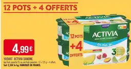 Match DANONE YAOURT ACTIVIA offre