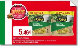 Match RANA Pâtes fraîches offre