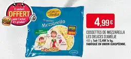 Match LES DELICES D’AMÉLIE Cossettes de Mozzarella offre