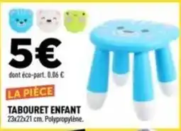 Centrakor Tabouret enfant 23x22x21 cm offre
