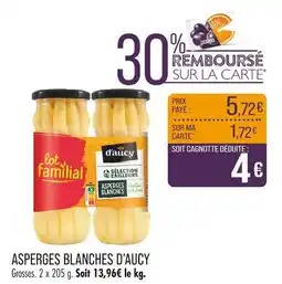 Match DAUCY Asperges blanches offre