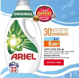 Match ARIEL Lessive liquide offre