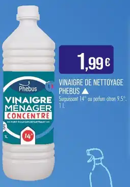 Match PHEBUS Vinaigre de nettoyage offre