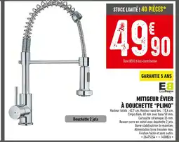 Batkor ESSEBAGNO Mitigeur évier à douchette plimo offre