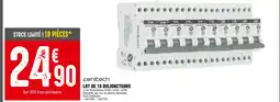 Batkor ZENITECH Lot de 10 disjoncteurs offre