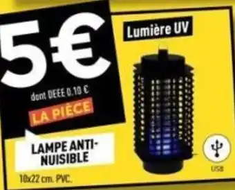 Centrakor Lampe anti- nuisible offre
