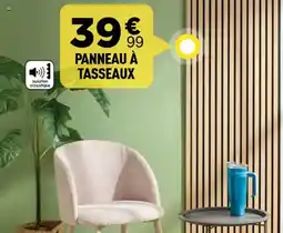 Centrakor Panneau à tasseaux offre