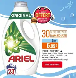 Match Lessive liquide ariel offre