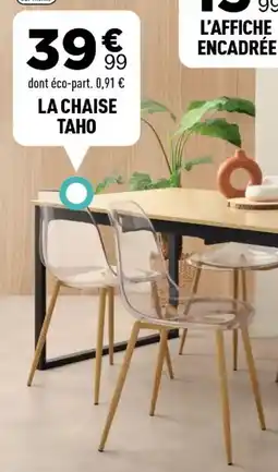 Centrakor La chaise taho offre