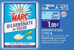 Match Bicarbonate de soude st marc offre