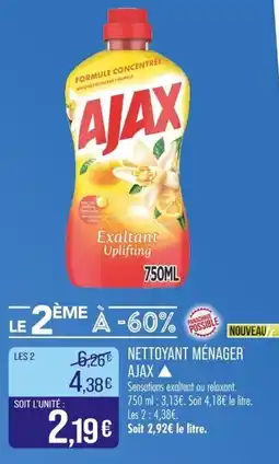 Match Nettoyant ménager ajax offre