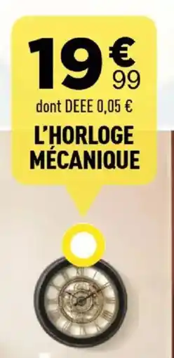 Centrakor L'horloge mécanique offre