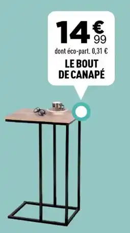 Centrakor Le bout de canapé offre